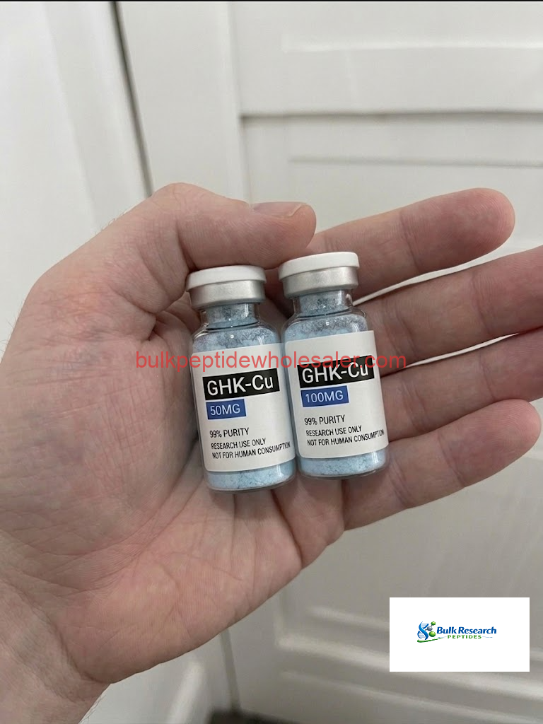GHK-Cu peptides 50mg and 100mg vials