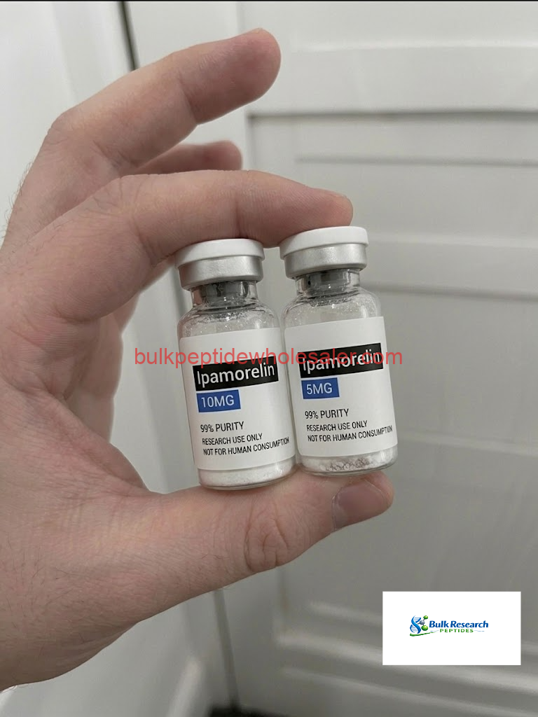 Ipamorelin peptides 5mg and 10mg vials