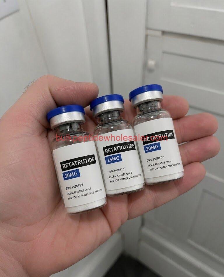Retatrutide peptide vials