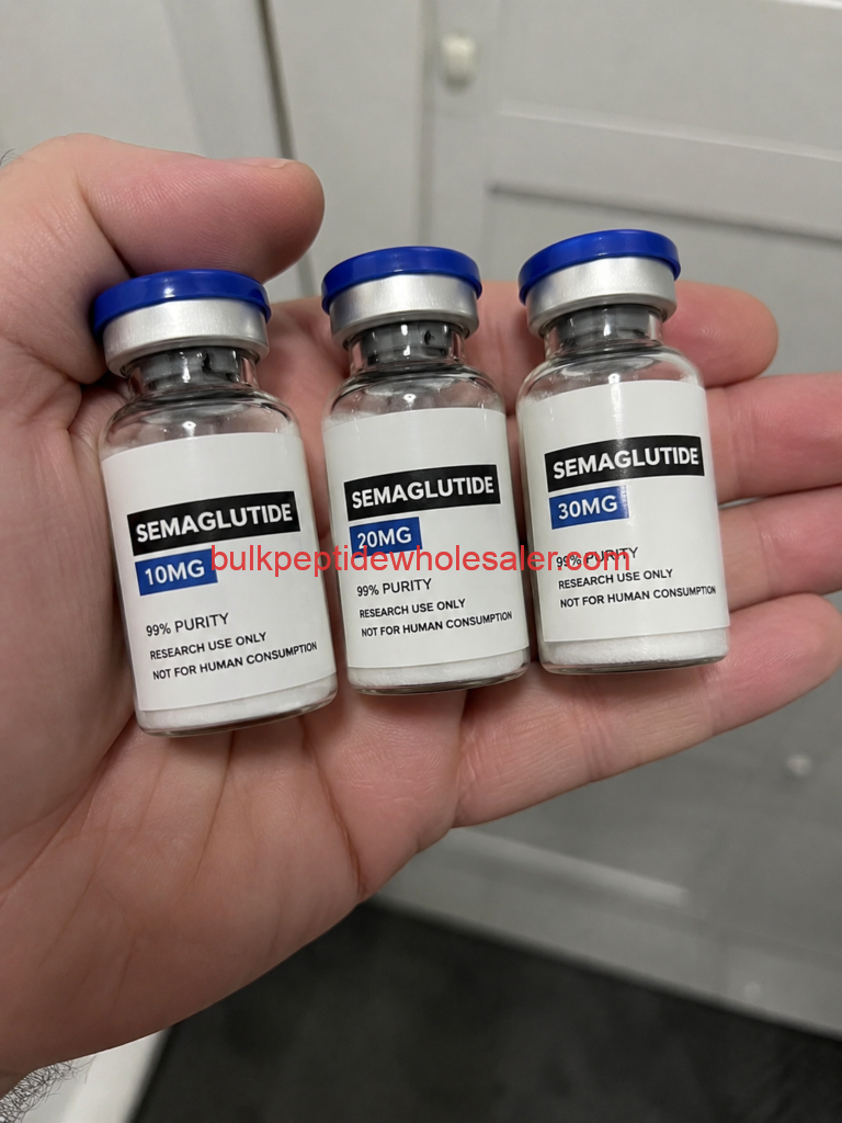 Semaglutide peptide vials